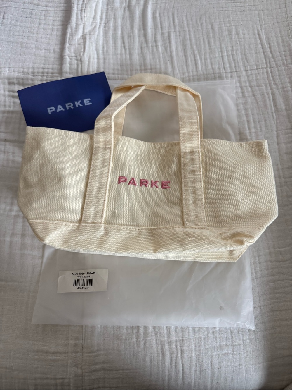 NIB PARKE Sunset Floral Mini Tote